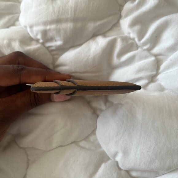 Tory Burch Robinson Leather Card Case - Picture 3 of 8